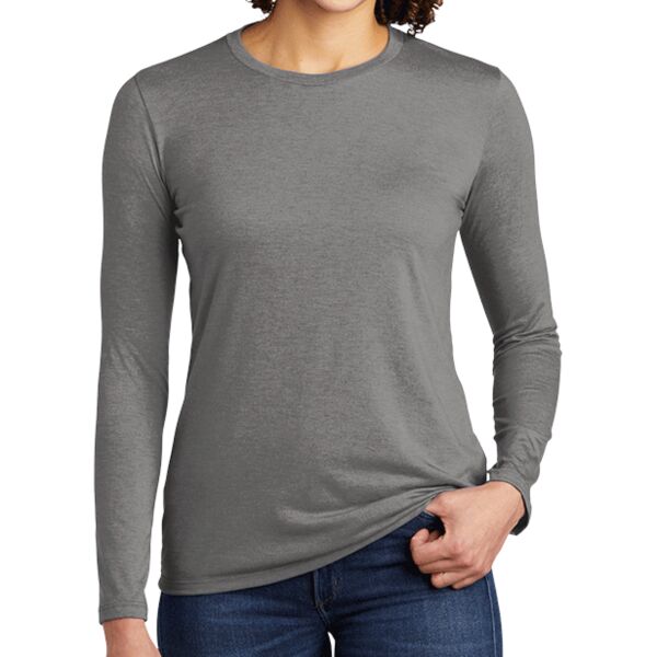 Women's Tri Blend Long Sleeve Tee Thumbnail