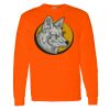 Safety Long Sleeve  Special Gildan Heavy Cotton Long Sleeve T-Shirt Thumbnail