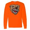 Safety Long Sleeve  Special Gildan Heavy Cotton Long Sleeve T-Shirt Thumbnail