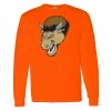 Safety Long Sleeve  Special Gildan Heavy Cotton Long Sleeve T-Shirt Thumbnail