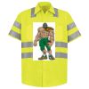 High Visibility Safety Short Sleeve Work Shirt Thumbnail