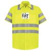 High Visibility Safety Short Sleeve Work Shirt Thumbnail