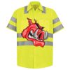 High Visibility Safety Short Sleeve Work Shirt Thumbnail