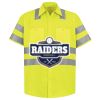 High Visibility Safety Short Sleeve Work Shirt Thumbnail