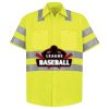 High Visibility Safety Short Sleeve Work Shirt Thumbnail