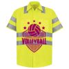 High Visibility Safety Short Sleeve Work Shirt Thumbnail