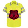 High Visibility Safety Short Sleeve Work Shirt Thumbnail