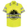 High Visibility Safety Short Sleeve Work Shirt Thumbnail