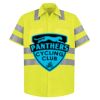 High Visibility Safety Short Sleeve Work Shirt Thumbnail