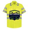 High Visibility Safety Short Sleeve Work Shirt Thumbnail