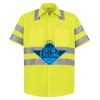 High Visibility Safety Short Sleeve Work Shirt Thumbnail