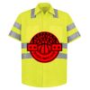 High Visibility Safety Short Sleeve Work Shirt Thumbnail