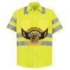 High Visibility Safety Short Sleeve Work Shirt Thumbnail