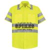 High Visibility Safety Short Sleeve Work Shirt Thumbnail