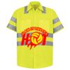 High Visibility Safety Short Sleeve Work Shirt Thumbnail