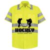 High Visibility Safety Short Sleeve Work Shirt Thumbnail