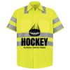 High Visibility Safety Short Sleeve Work Shirt Thumbnail