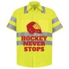 High Visibility Safety Short Sleeve Work Shirt Thumbnail