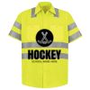 High Visibility Safety Short Sleeve Work Shirt Thumbnail