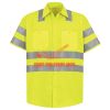 High Visibility Safety Short Sleeve Work Shirt Thumbnail