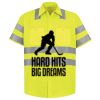 High Visibility Safety Short Sleeve Work Shirt Thumbnail