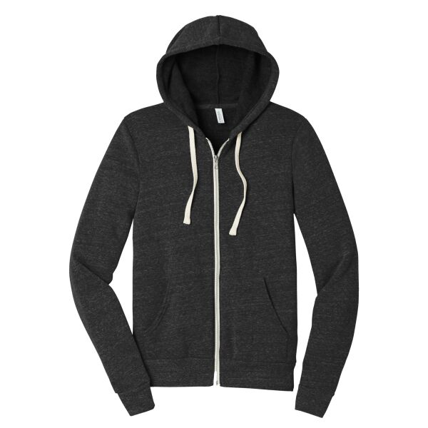 Unisex Triblend Sponge Fleece Full Zip Hoodie Thumbnail