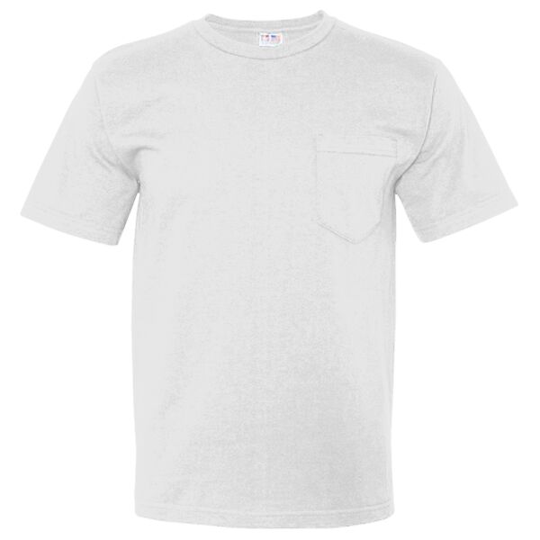Bayside USA-Made Short Sleeve T-Shirt With a Pocket Thumbnail