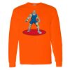 Safety Long Sleeve  Special Gildan Heavy Cotton Long Sleeve T-Shirt Thumbnail