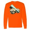 Safety Long Sleeve  Special Gildan Heavy Cotton Long Sleeve T-Shirt Thumbnail