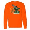 Safety Long Sleeve  Special Gildan Heavy Cotton Long Sleeve T-Shirt Thumbnail