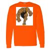 Safety Long Sleeve  Special Gildan Heavy Cotton Long Sleeve T-Shirt Thumbnail