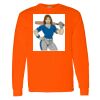 Safety Long Sleeve  Special Gildan Heavy Cotton Long Sleeve T-Shirt Thumbnail