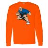 Safety Long Sleeve  Special Gildan Heavy Cotton Long Sleeve T-Shirt Thumbnail