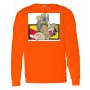 Safety Long Sleeve  Special Gildan Heavy Cotton Long Sleeve T-Shirt Thumbnail