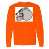 Safety Long Sleeve  Special Gildan Heavy Cotton Long Sleeve T-Shirt Thumbnail
