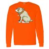 Safety Long Sleeve  Special Gildan Heavy Cotton Long Sleeve T-Shirt Thumbnail