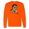 Safety Long Sleeve  Special Gildan Heavy Cotton Long Sleeve T-Shirt Thumbnail