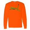 Safety Long Sleeve  Special Gildan Heavy Cotton Long Sleeve T-Shirt Thumbnail