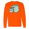 Safety Long Sleeve  Special Gildan Heavy Cotton Long Sleeve T-Shirt Thumbnail