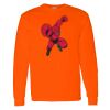 Safety Long Sleeve  Special Gildan Heavy Cotton Long Sleeve T-Shirt Thumbnail