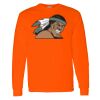 Safety Long Sleeve  Special Gildan Heavy Cotton Long Sleeve T-Shirt Thumbnail