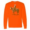 Safety Long Sleeve  Special Gildan Heavy Cotton Long Sleeve T-Shirt Thumbnail