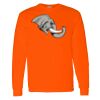 Safety Long Sleeve  Special Gildan Heavy Cotton Long Sleeve T-Shirt Thumbnail