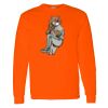 Safety Long Sleeve  Special Gildan Heavy Cotton Long Sleeve T-Shirt Thumbnail