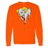 Safety Long Sleeve  Special Gildan Heavy Cotton Long Sleeve T-Shirt Thumbnail