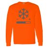 Safety Long Sleeve  Special Gildan Heavy Cotton Long Sleeve T-Shirt Thumbnail