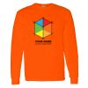 Safety Long Sleeve  Special Gildan Heavy Cotton Long Sleeve T-Shirt Thumbnail