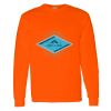 Safety Long Sleeve  Special Gildan Heavy Cotton Long Sleeve T-Shirt Thumbnail