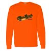 Safety Long Sleeve  Special Gildan Heavy Cotton Long Sleeve T-Shirt Thumbnail
