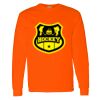 Safety Long Sleeve  Special Gildan Heavy Cotton Long Sleeve T-Shirt Thumbnail